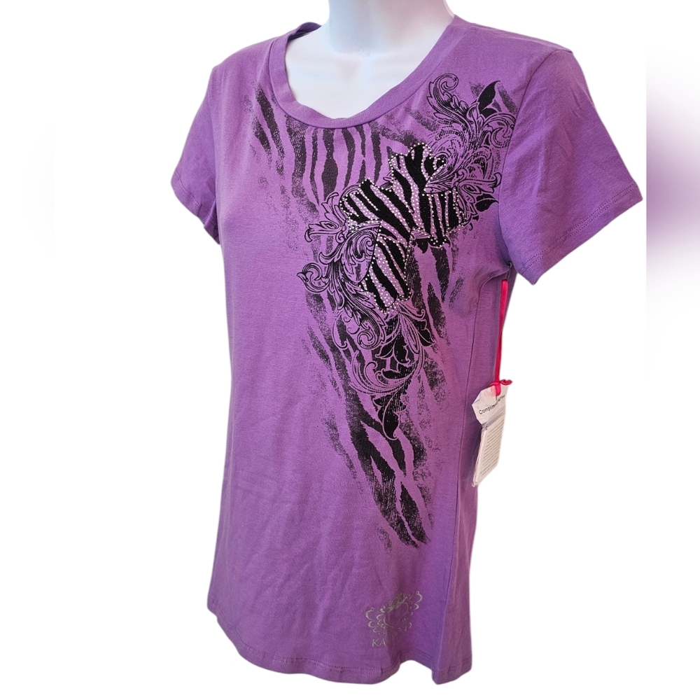Purple Katydid Cross T-Shirt
